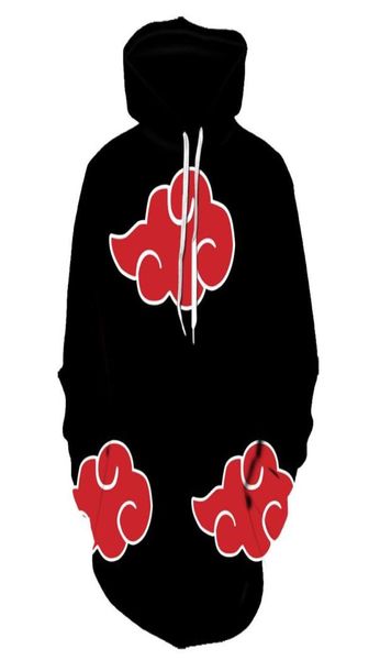 Heiße Hoodies Jacke Männer 3D Sweatshirt Mantel Uchiha Itach Cosplay Kostüm Hoodies Kakashi DropShipping9888526