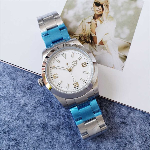 Negozio online di orologi Ro-lxx originali all'ingrosso di marca di lusso da uomo in acciaio inossidabile con moda meccanica automatica con confezione regalo