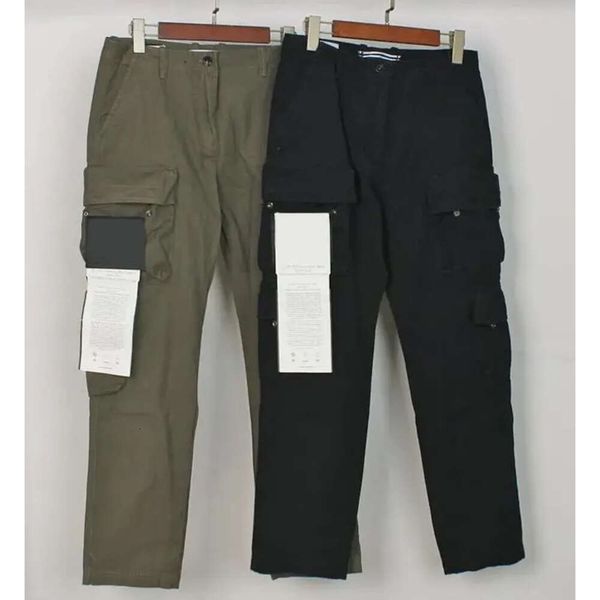 2023ss crachá remendos dos homens faixa calça letras design moda jogger calças de carga zíper voar calças compridas homme roupas 82