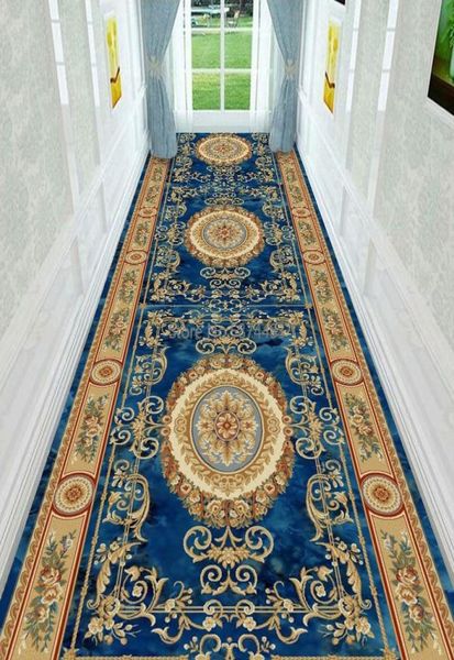 Europa Lange Flurteppiche und rutschfester Treppenteppich Home Floor Runners Teppiche Nachttisch el EntranceCorridorAisle Floor8253933