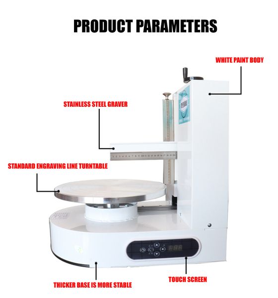 İnç Otomatik Kek Kremi Yayılma Kaplama Doldurma Makinesi Elektrikli Kek Ekmek Kremi Dekorasyon Söz konusu Düzeltme Makinesi