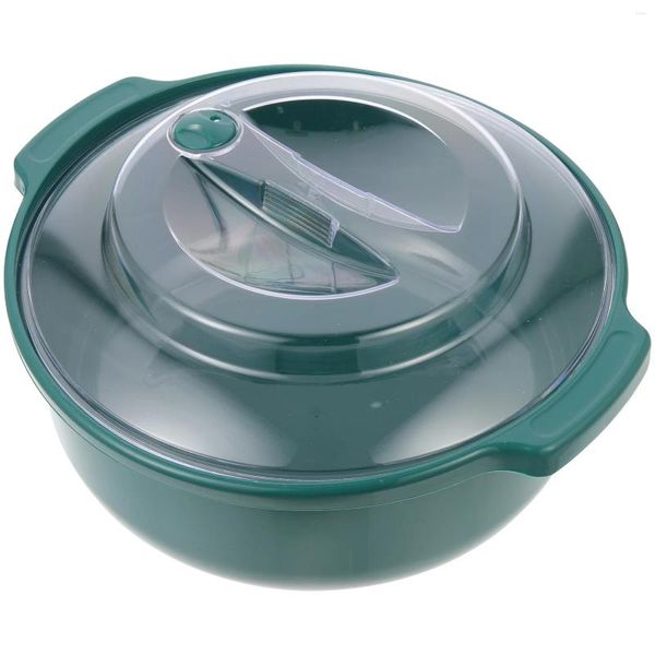 Geschirr-Sets Kunststoffbehälter mit Deckel Instant-Nudelschüssel Küche Salat liefert Abendessen Servieren Dessert Obst Lagerung Suppe Büro