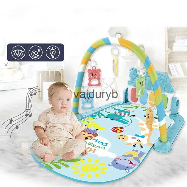 Science Discovery Baby Fitness Stand Toys Música Pie Piano Recién Nacido Gateando Padvaiduryb