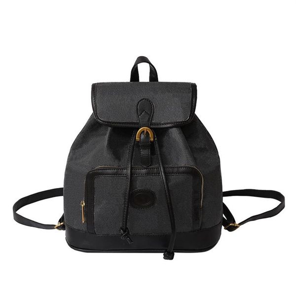 Marken -Designer -Rucksack für Frauen Männer Rucksäcke Stringbeutel PU Leder kleine Größe Frauen Druckpacktasche Chaog2482118