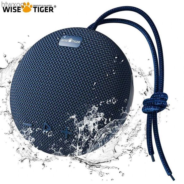 Altoparlanti portatili WISETIGER Altoparlante per sport all'aria aperta Bluetooth IPX7 Impermeabile TypeC Charge Sound Box TWS Surround Audio BT5.0 Altoparlante 5W Music Box YQ240124