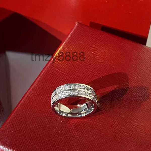 Anello di design di lusso Anelli da uomo Design con diamanti da donna Moda Stile classico Anniversario Matrimonio Bellissimo SXYW