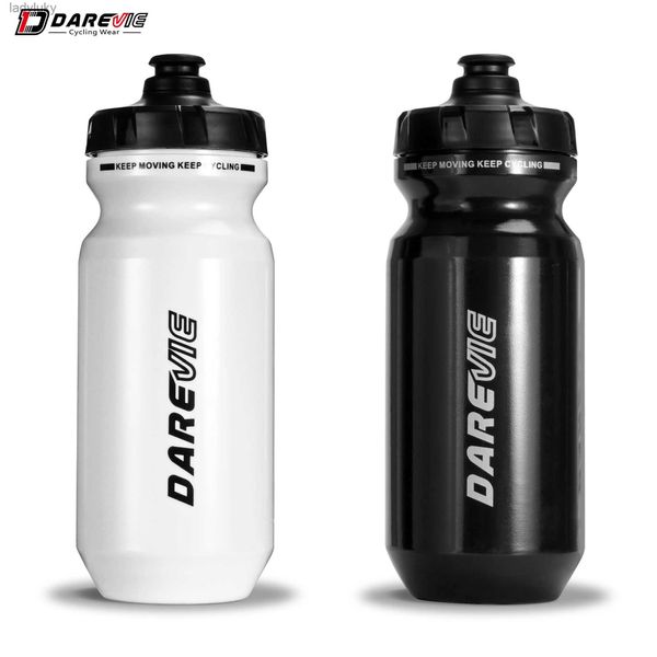 Portaborracce DAREVIE Borraccia da ciclismo 600 ml Senza BPA PP5 Materiale PP per uso alimentare Spremere Bevanda rapida Con una mano Presa rapida AntiscivoloL240124