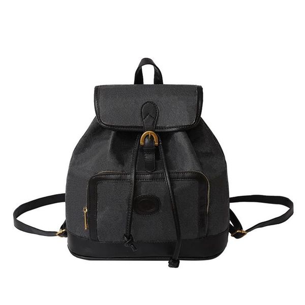 Marken -Designer -Rucksack für Frauen Männer Rucksäcke Stringbeutel PU Leder kleiner Frauen Drucken Rucksacktasche Chaog248275a