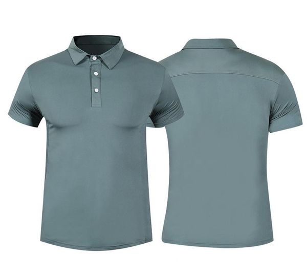 2019 Top Men Polo Shirt Men Business Gym Running Quick Dry Traspirante Golf Magliette attillate Tee Sport Fitness Camicie da tennis Blouse1416960