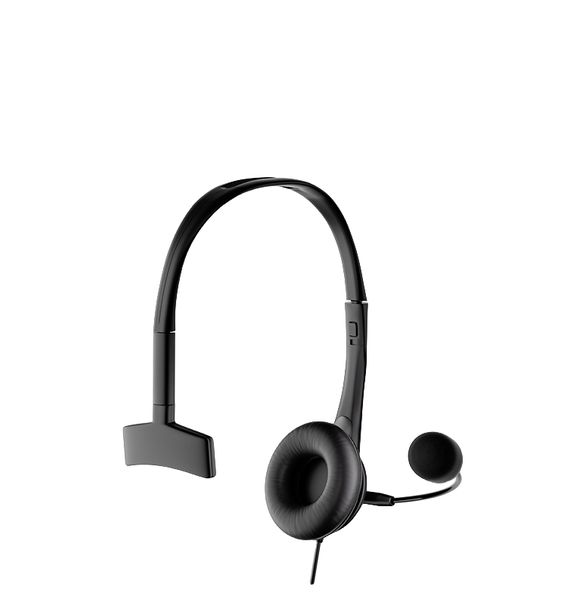 Einseitiges Headset, USB-Computer-Headset, Business-Operator-Headset, schnurgebundenes Headset, Inline-Headset, Verkauf, Kundenservice, mit Mikrofon, mit Einzelhandelsverpackung