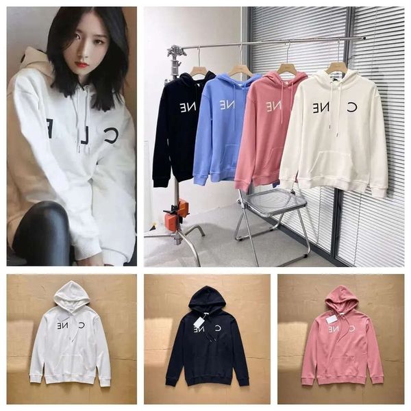 Tasarımcı Mens Hoodies Fashion Classic Pullover Hoodie Kadın Sweatshirt Baskılı Cel Sıradan Gevşek Gevşek Sokak Çift Çift Pamuk Üstleri Clo 56