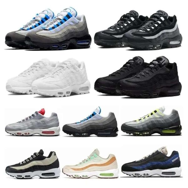 95 Laufschuhe OG Airs Solar Triple Black White 95s Dark Army Worldwide Seahawks Particle Grey Neon Airs Red Greedy 3.0 Sports Trainer Sneakers