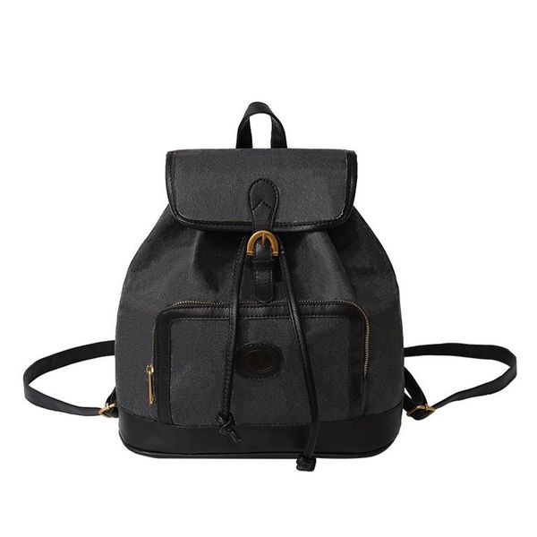 Marken -Designer -Rucksack für Frauen Männer Rucksäcke Stringbeutel PU Leder kleine Frauen Drucker Rucksacktasche Chaog248208p