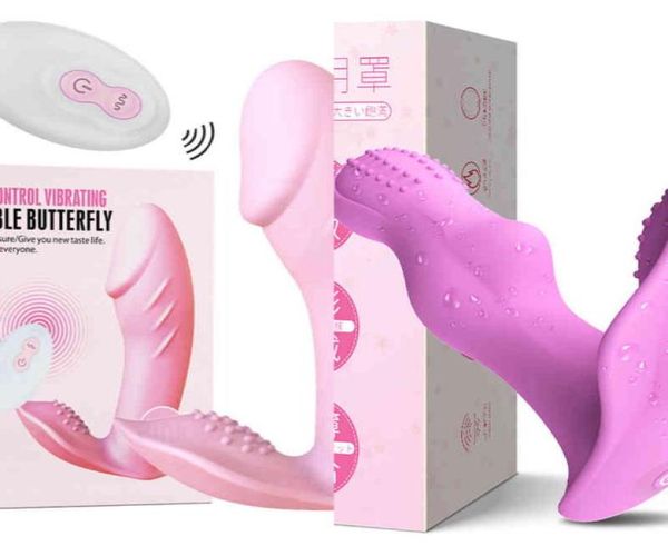 Nxy Vibratoren Sex Tragbare Höschen Vibrator für Frauen Vagina Massagegerät Fernbedienung Klitoris Stimulator Erwachsene Spielzeug Paar Porno Ga1132380
