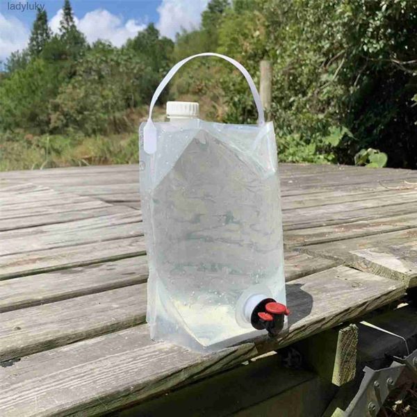 Gabbie per bottiglie d'acqua Contenitore per acqua potabile da esterno da 5,5 litri con brocca con rubinetto per lavaggio da campeggio Bottiglia d'acqua da picnic per interni ed esterni di emergenzaL240124