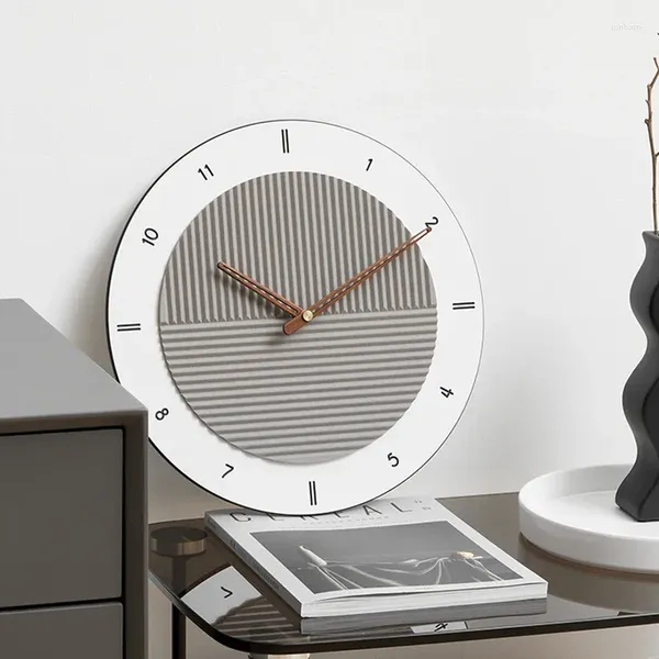 Orologi da parete Estetica classica Batteria silenziosa Orologio minimalista Kawaii senza cornice Arte semplice Ufficio Reloj De Pared Home Design