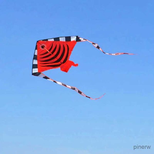 Drachenzubehör Kostenloser Versand Fischdrachenfliegen Outdoor-Spielspielzeug für Kinder Ripstop-Nylon-Drachenstoff Kinderdrachen Outdoor-Spielzeug Drachenfliegen Fliegen