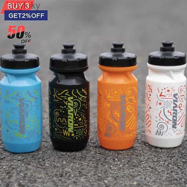 Garrafas de água gaiolas 550ml esportes ao ar livre chaleira ciclismo mountain bike garrafa de água bicicleta copo de água portátil espremer garrafa de bebida jarro cantinal240124