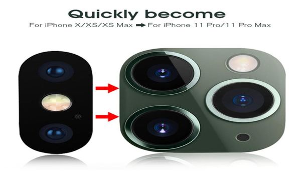 İPhone X XS için MAX XR Saniyeleri 11 Pro Lens Çıkartma Kamera Ekran Koruyucusu için 116168143