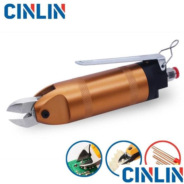 Pnömatik Araçlar Makas D45mm 1370N Metal Tel için Kesme Pensi Kesici Plastik Elektronik Bileşen PVC Nipper Kelpa Deliği Del Otbwq