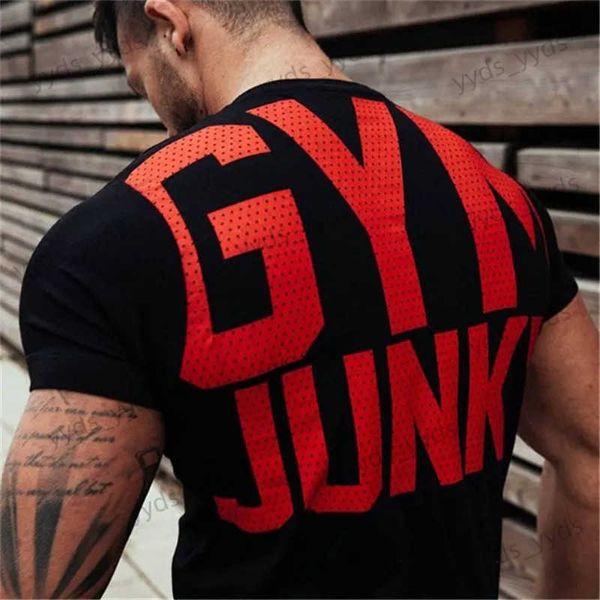 T-shirt da uomo PALESTRA T-shirt sportiva T-shirt da uomo Rashgard Dry Fit T-shirt da corsa T-shirt da uomo Fitness T-shirt sportiva Abbigliamento sportivo elastico T-shirt da basket T240124