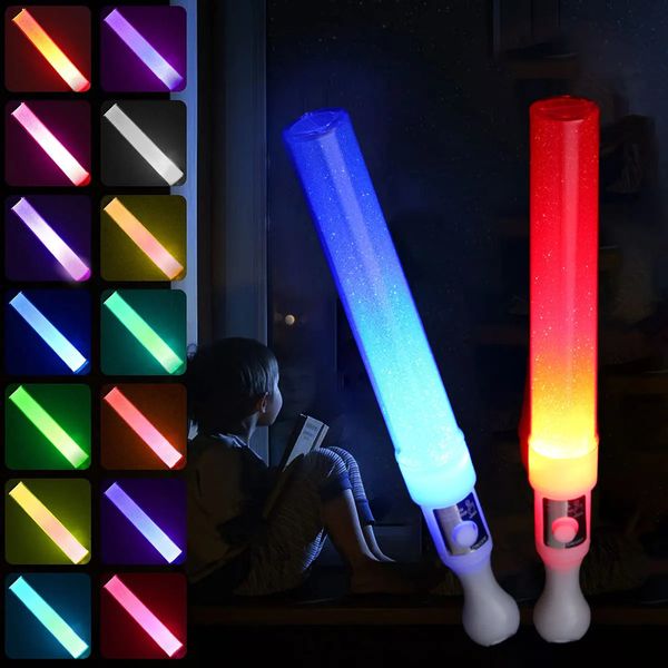 1pc LED Glow Stick Flash Bat Amigo Tüp Glow Stick Dekorasyon Doğum Günü Partisi Konser Malzemeleri 240124