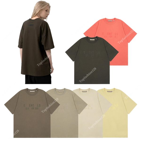 T-shirt a maniche corte versatile americana retrò moda uomo casual Modelli estivi da uomo Felpa in cotone Fresco e confortevole Top a mezza manica