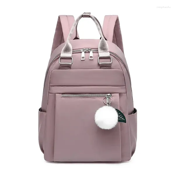 Sacos escolares moda mochilas para mulheres saco feminino viagem bagpack senhoras pacote impermeável tecido de nylon presente