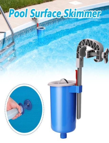 Wandmontierter Schwimmbad-Oberflächenskimmer mit Filterpumpe zur Reinigung des Bodens, automatisches Zubehör2888786