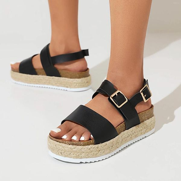 Sandalet tasarımcı flipper sıfır pompalar sandalias toka kadın ayakkabı platform terlik bling zapatos mujer kristal chaussure femme rome katırlar