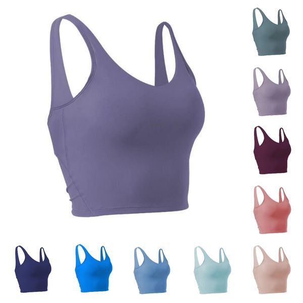 reggiseno sportivo di design Canotta fitness da donna Antiurto Collezione di reggiseni sportivi da donna Corsa all'aperto Allenamento Reggiseno yoga Asciugatura rapida Biancheria intima traspirante all'ingrosso 0