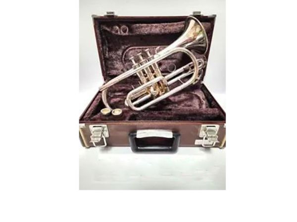 YCR-3330S Custodia rigida per strumento musicale con cornetta argento