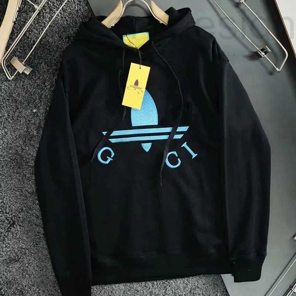 Erkek Hoodies Designer Lüks 2024 Yüksek Sweatshirt Moda Büyük Elbise Baskılı İşlemeli Uzun Kollu Külkü Gündelik Spor Giyim Mürettebat Boyun LS-5XL UTDB