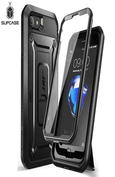 Чехлы для мобильных телефонов SUPCASE для iPhone SE 2022 2020 7 8 UB Pro Прочный чехол-кобура со встроенной защитой экрана W2210144519253