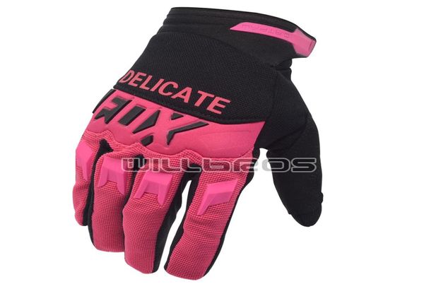 Delicado Fox MX Luvas de Motocross MTB Scooter ATV DH Enduro Mountain Cycling Dirt Bike Motocicleta Riding1209897