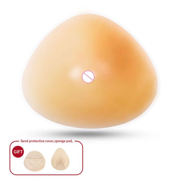 Acessórios de fantasia Prótese livre de fio ATR Almofada de silicone realista Boob falso para sutiã de mastectomia Mulheres Câncer de mama ou intensificador