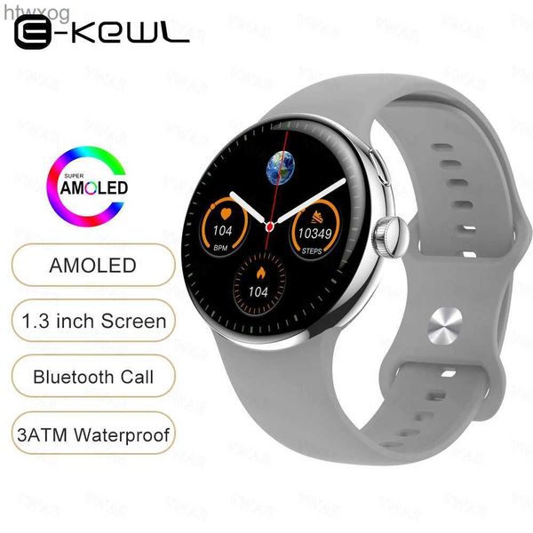 Smartwatches LA24 Smart Watch Männer Bluetooth Anruf AMOLED Always-on-Bildschirm Herzfrequenzmesser Sport Smartwatch Frauen VS Google Pixel Watch YQ240125