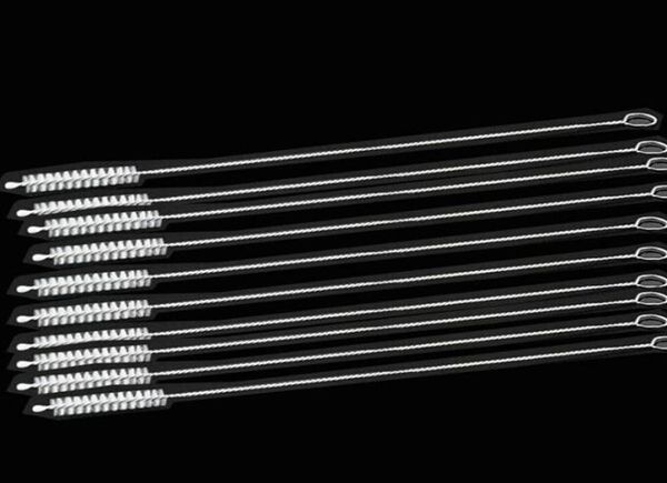 100X Scovolini in nylon Scovolini per cannucce Spazzola per pulizia per tubi da bere scovolini in acciaio inossidabile6118546