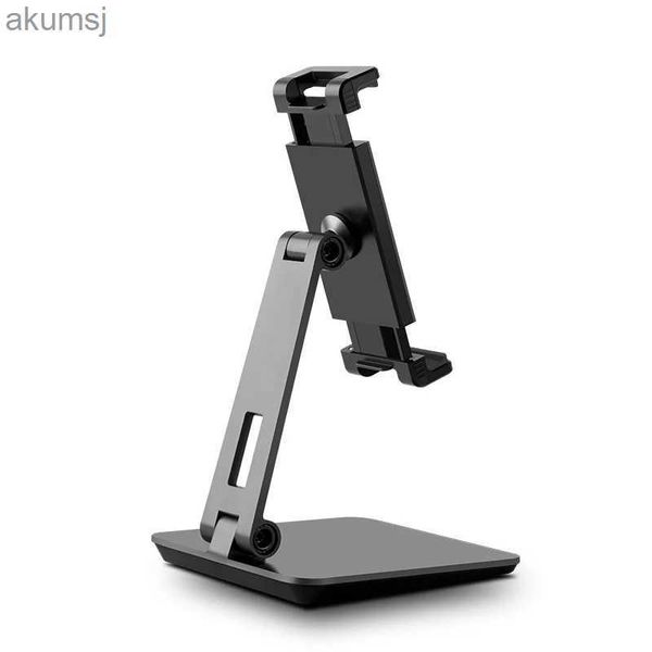 Tablet-PC-Ständer, verstellbarer Tablet-Ständer für den Schreibtisch, freihändige Smartphone-Halterung aus Aluminiumlegierung für iPhone, iPad Air Mini Pro 4,7''-12,9'' YQ240125