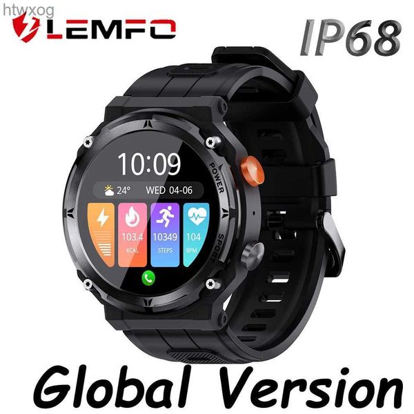 Orologi intelligenti IP68 Impermeabile C21Pro Smartwatch Uomo Versione globale Lingua Modalità sportive Orologi sportivi 1.39 360 * 360 410mAh BT5.2 2023 YQ240125