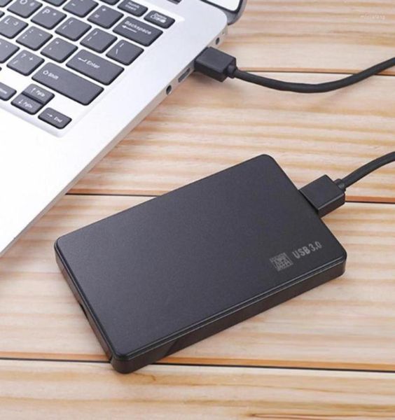 Внешние жесткие диски 25 дюймов Sata-USB 30 20 адаптер HDD SSD Box 5 6 Гбит/с Поддержка 2 ТБ Корпус диска Чехол для WIndowsss7729957