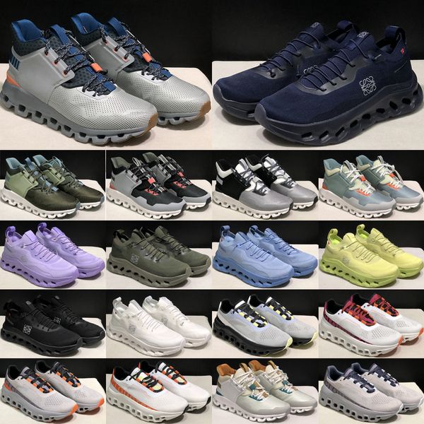 Top Homens Mulheres Running Shoes Cloudtilt Loe Wes Cloudmonster One Cloud Hi Edge Designer Fossil Magnet Undyed Branco Todo Preto Outdoor Road Sneakers Tamanho 36-45