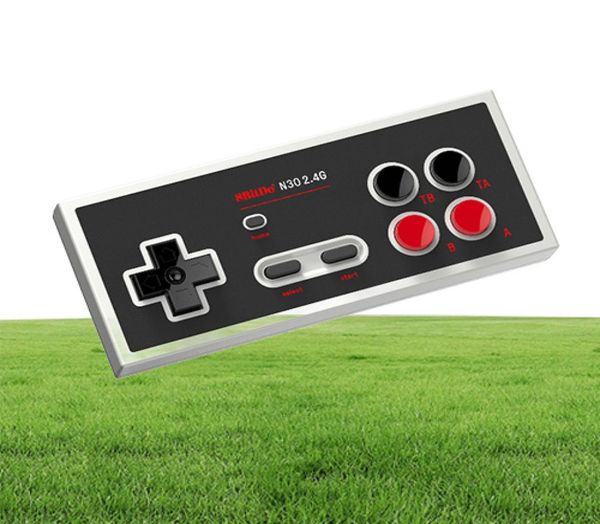 Controladores de jogo Joysticks 8BitDo N30 24G Gamepad sem fio para NES original 2210197664650