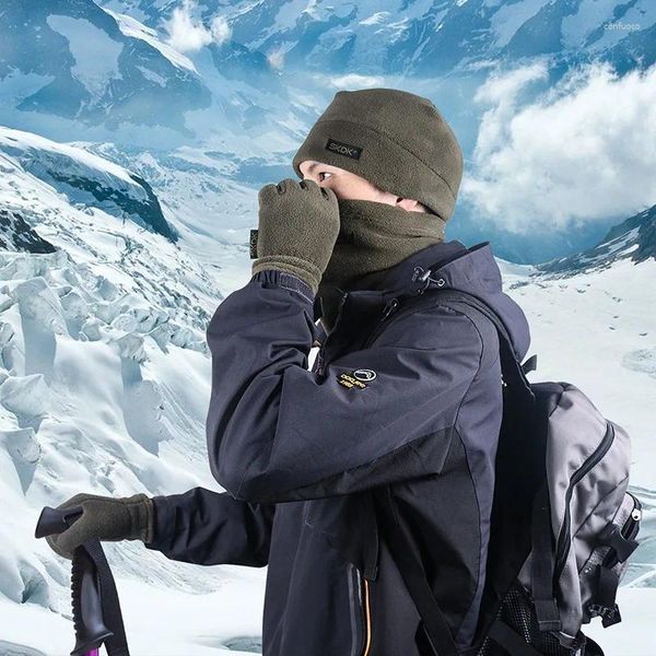 Açık ceketler hengyu tarzı spor giyim üreticileri doğrudan dağ tırmanışı termal takım elbise koruyucu eldiven eşarp thr satmak