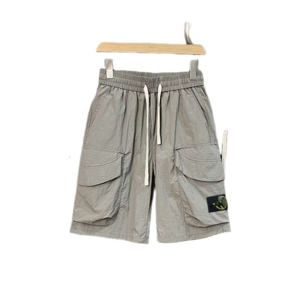 Stones Designer-Kurzhosen von Island, hochwertige Herren-Shorts, Sommer, trendige Marken-Arbeitskleidungs-Shorts mit fünf geteilten Hosen für Männer und Frauen