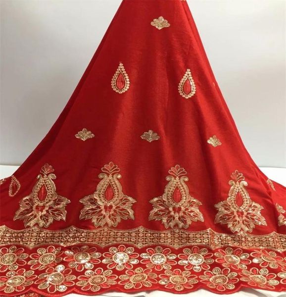 Белый цвет, французская бархатная кружевная ткань, 2019, высококачественная африканская вуаль, фланелевая кружевная ткань с блестками для нигерийской свадьбы, красный3230032