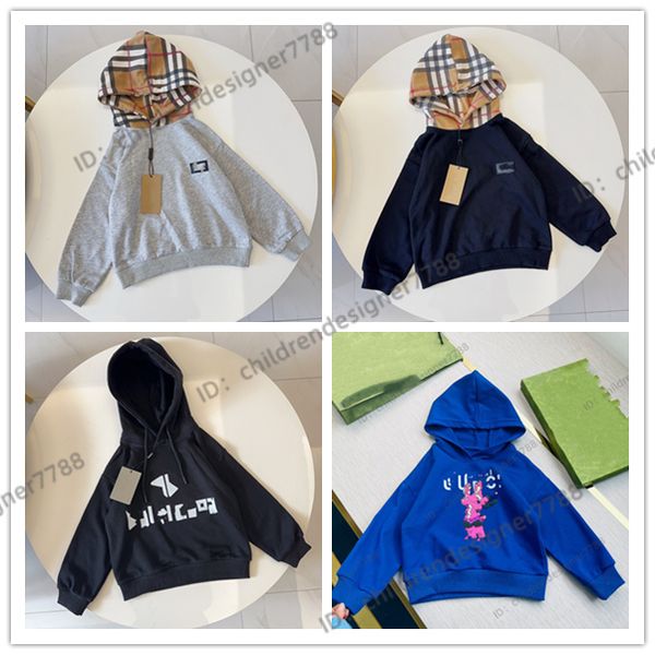 Kindermäntel Lammhaarmantel für Kinder Puppenbären-Druck Kinder-Kapuzenjacke Größe 90–150 cm Mode Baby Herbst Warm Outwear Designer-Kinderkleidung Warmer Herbst und Winter