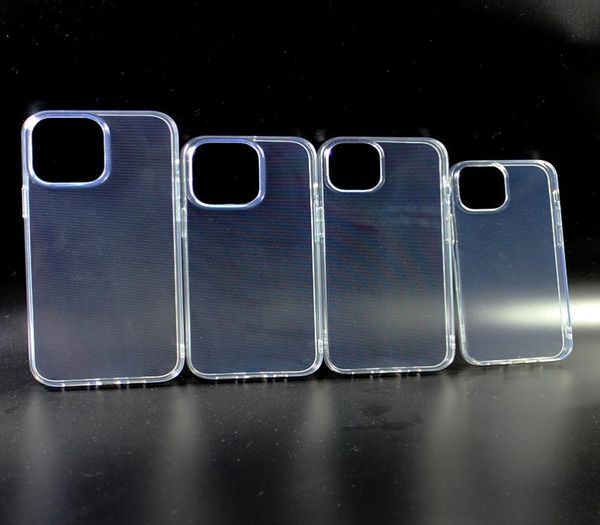 Custodie trasparenti per cellulare trasparenti per iPhone 13 Mini Pro Max Custodia in TPU Cover per iPhone 13 antiurto giallo2377298