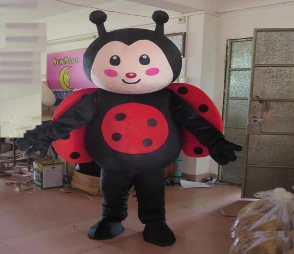 2018 Costume mascotte coccinella per adulti di alta qualità da indossare per adulti1577984