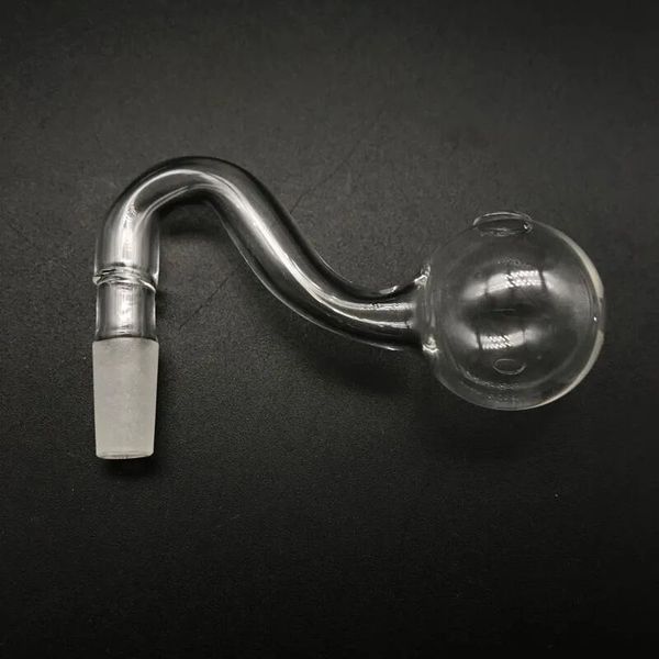 10 mm maschio grande ciotola olio in vetro pipa pipa pyrex cavo bruciatori tubi grandi ciotole per tubo d'acqua bong tampone a piattaforma fumatori